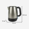 Bollitore elettrico 1,7 litri BXKE2201E