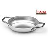 Tegame a due manici in alluminio cm 28