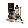 Set cocktail 7 pezzi in acciaio inox