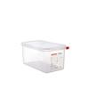 Contenitore per alimenti con coperchio cm 32,5x17,5x15 GN 1/3