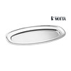 Piatto pesce in acciaio inox