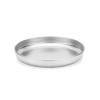 Teglia da forno pizza in acciaio inox cm 32
