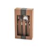 Set 24 posate in acciaio inox con manico in plastica Nova