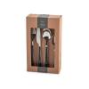 Set 24 posate in acciaio inox con manico in plastica Arbor