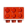 Stampo in silicone per muffin 6 posti Formaflex