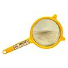 Colino giallo con rete in acciaio inox