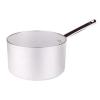 Casseruola alta un manico in alluminio spessore 2 mm cm 24