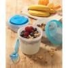 Contenitore refrigerato yogurt cereali e frutta