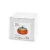 Zucca in vetro soffiato bicolore (colori assortiti)