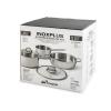Batteria pentole 5 pezzi in acciaio inox Inoxplus