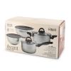 Batteria pentole 8 pezzi in acciaio inox Avant