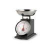 Bilancia da cucina meccanica in acciaio inox antracite 5 kg