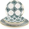 Servizio piatti 18 pezzi Emerald
