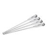 Set 4 spiedini in  acciaio inox per barbecue