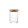Barattolo in vetro borosilicato con tappo in legno 0,95 litri