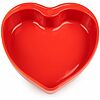 Pirofila cuore Appolia rosso cm 26x26x6