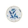 Piatto fondo fiore blu Funky Table