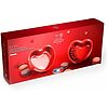 Set 2 pirottini ramekin cuore Appolia rosso cm 14x14x4,5