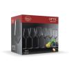 Set 6 calici Optic Sibilla trasparente cl 51