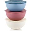 Set 3 contenitori per alimenti con coperchio Everywhere Bio Kitchen Active