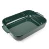 Pirofila rettangolare Appolia verde cm 25x16x6