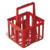 Portabottiglioni rosso 4 posti 42232