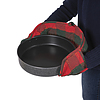 Guanto da forno doppio Tartan rosso