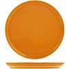Set 12 piatti frutta in stoneware Stoccolma ocra cm 22