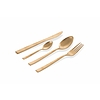 Set 24 posate in acciaio Modern finitura rame lucido