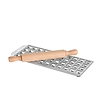 Stampo 44 raviolini con mattarello Raviolamp