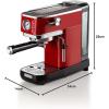 Macchina caffè espresso Moderna Red