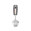 Schiumarola in acciaio inox con manico in plastica Bicolor cm 32