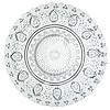 Set 6 piattini in vetro Imperial cm 12,8