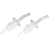 Set 2 tappi mescitori in plastica