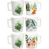 Set 6 tazze mug colazione Forest