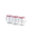 Confezione 3 barattoli con tappo Orcio cc 212