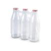 Confezione 3 bottiglie con tappo 1 litro