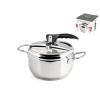 Pentola a pressione in acciaio inox