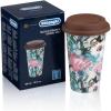 Tazza termica in ceramica Flowers 300 ml