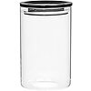 Barattolo in vetro borosilicato con tappo in plastica cc 900