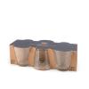 Set 6 bicchieri in vetro Clink cl 25
