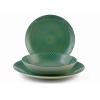 Servizio piatti 18 pezzi Aurora verde