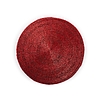 Tovaglietta in perline di vetro rosso cm 36