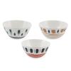 Set 6 ciotole in porcellana Boho cm 12