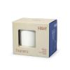 Tazza tisaniera in new bone china con filtro in acciaio inox cc 340 bianco