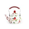 Bollitore in smalto decorato Red Melody 2,5 litri