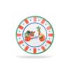 Set 4 piatti pizza in porcellana Handmade cm 31