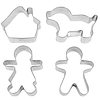 Set 4 taglia biscotti Famiglia