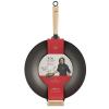 Wok in alluminio antiaderente con manico in legno Alessandro Borghese