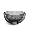 Cestino in rete metallica nero cm 30x13